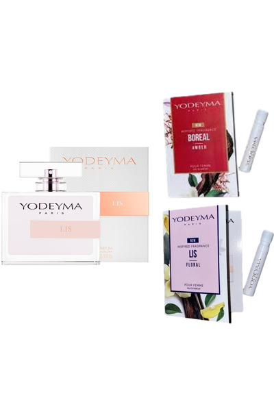 Yodeyma Lis Apă de Parfum pentru Femei 100ml + 2 Mostre