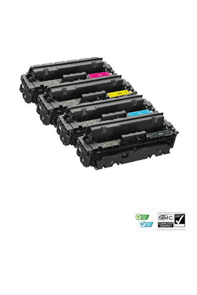 Ulm Cart Set 4 cartuse toner compatibile CRG-046H CRG046H, BCYM, cu cip, 2150...