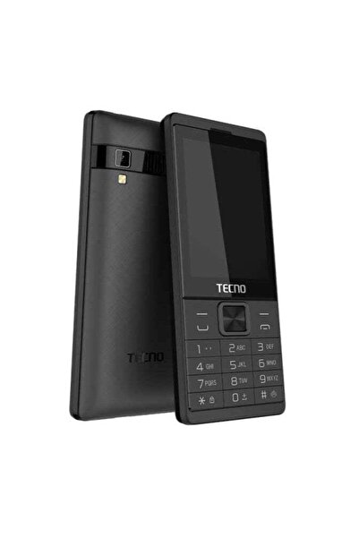 TECNO T528 Dual SIM FM Radio Camera with Flash Black