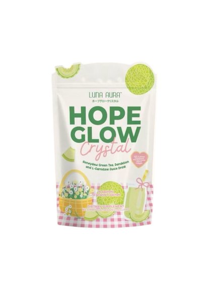 Luna Aura hope crystal honeydew green tea Glow