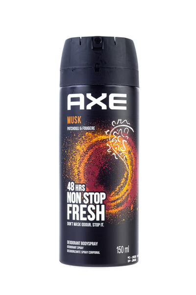 Axe بخاخ مزيل عرق معطر للجسم برائحة المسك ونون ستوب فريش للرجال من اكس - 150 مل
