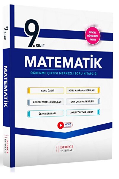 Sonuç Derece Yayınları Sonuç Derece 2027 9. Sınıf Matematik Modüler Set Maari...