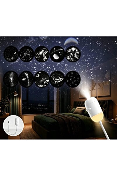 Generic 2-in-1 Galaxy Projector Night Light, Galaxy Light Projector Adults, U...