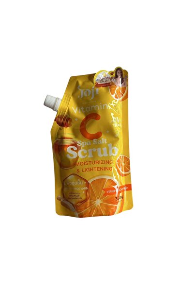 Joji vitamin c spa salt scrub lemon and honey moisturizing and lightening 350 g