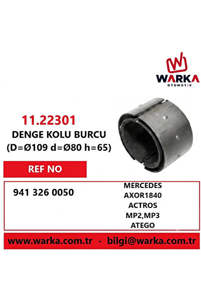 DENGE KOLU BURCU (D=Ø109 d=Ø80 h=65)