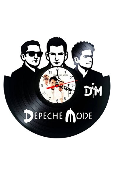 OEM Ceas de perete decorativ din disc de vinil, Depeche Mode Dave Gahan Synth...