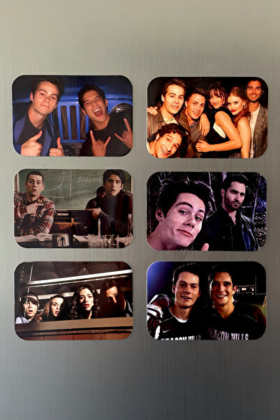 Cool Stuff Studio Teen Wolf 6'lı Buzdolabı Magneti