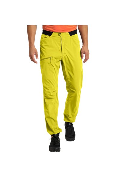 HAGLOFS Haglöfs L.I.M Fuse ανδρικό παντελόνι - κίτρινο λάιμ