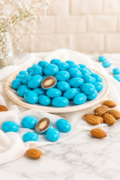 belchocolate Mavi Badem Draje - 150 Gr.