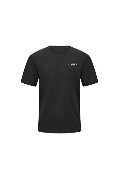 Cep Tricou alergare Core Run Short Sleeve - negru | respirabil