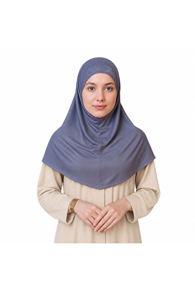 Linda Hijab Ladies Rayon Hijab Size M – Elegant Embellished Modest Headscarf