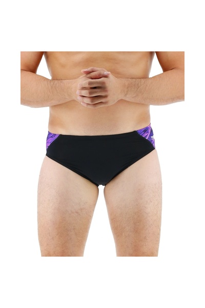 TYR Slip inot pentru barbati - Cadence racer brief - negru mov