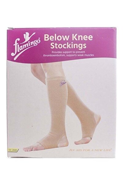 Flamingo Below Knee Compression Stockings for Thromboembolism and Muscle Supp...
