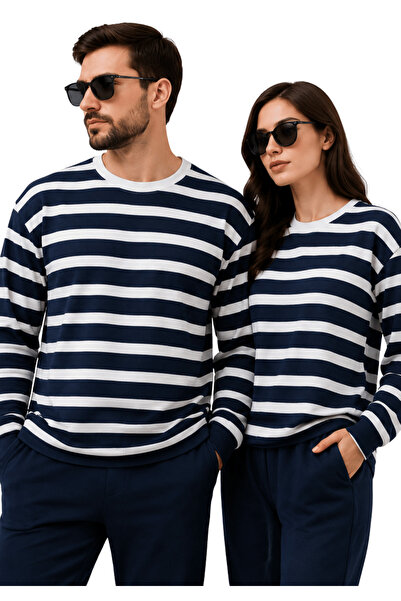 onymino Strike a Chord Unisex 4XL Oversize İki İplik Sweatshirt
