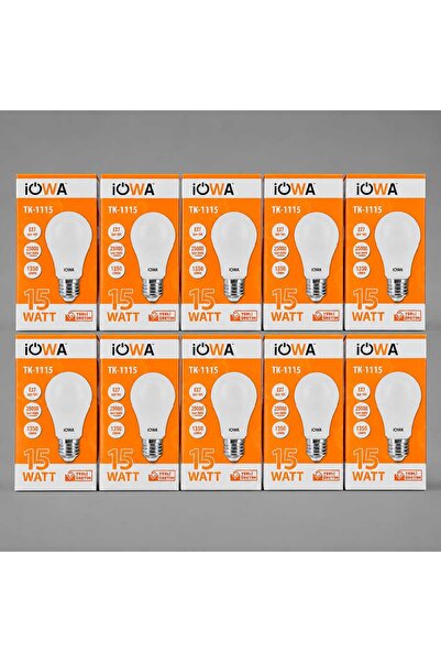 15 W LED AMPUL DRİVERLI