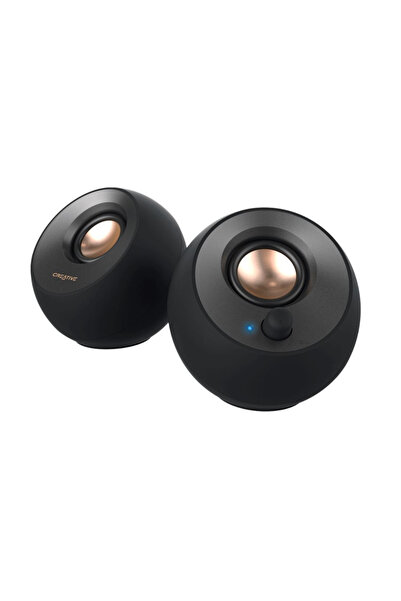 CREATIVE Pebble V2 USB-C Speakers - Black "51MF1695AA000" (timbru verde 11.00...