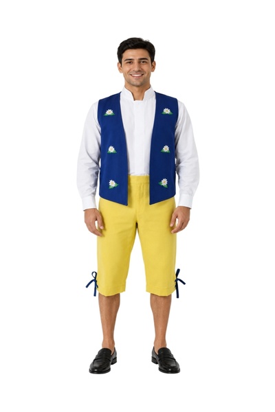 Kostüm Sarayı Costum suedez pentru bărbați, adult