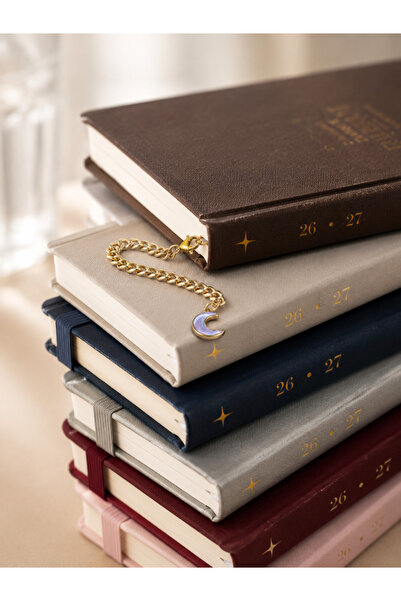 Bluw Jewelry دفتر ملاحظات ومفكرة بتصميم خاص - هلال