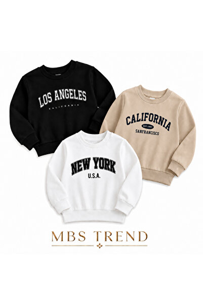 Kids Winter Boys' 3-Pack Printed Comfortable Sweatshirt