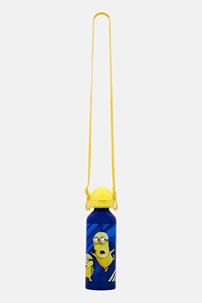 Minions The Rise Of Gru Metal Water Bottle 500 ml, Blue