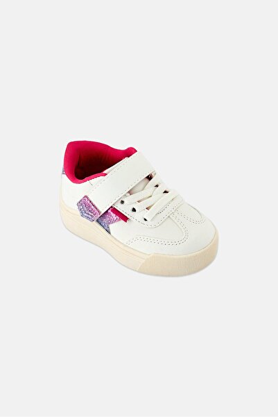 Dr. Scholl's Toddlers Girl Time Off Win Velcro Closure Shoes, White