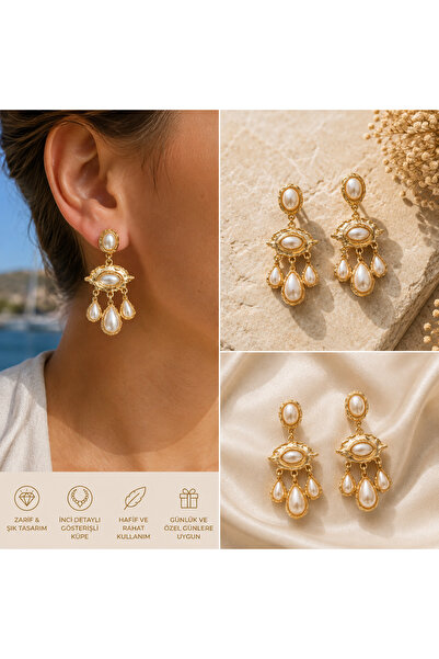 Chamelon Studio Pearl Detailed Earrings