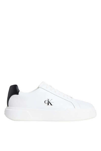Calvin Klein Men's White Sneakers CHUNKY CUPSOLE LACEUP LTH