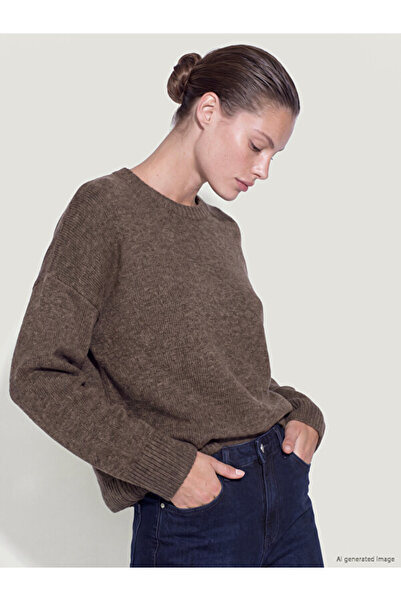 LC Waikiki Oversize Women's Thick Knit Sweater