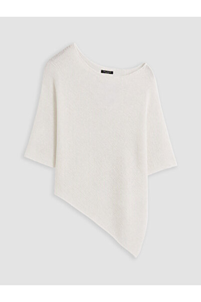 LC Waikiki Boat Neck Oversize Women's Knitwear Sweater
