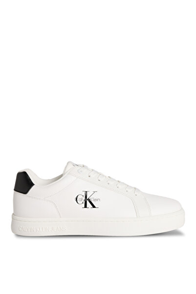 Calvin Klein Men's White Sneakers CLASSIC CUPSOLE MONO LTH