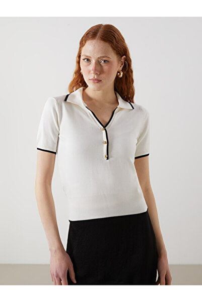 LC Waikiki Polo Collar Women's Knitwear Sweater