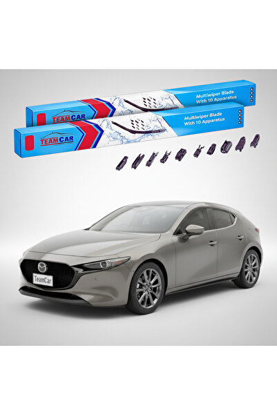 TEAMCAR Υαλοκαθαριστήρες παρμπρίζ Mazda 3 BP 2019-2023 |   Εμπρόσθιο Σετ Επίπ...