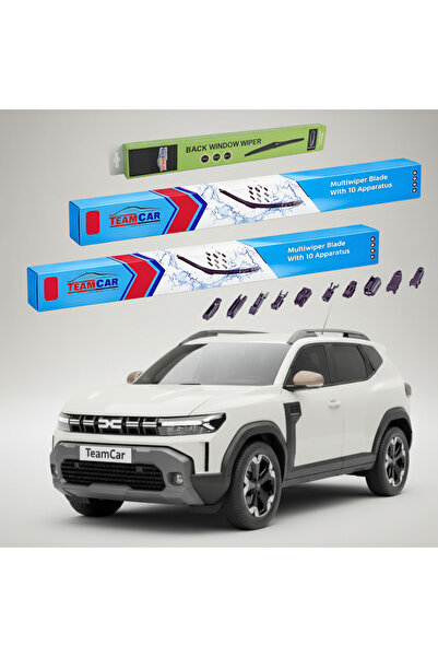 TEAMCAR Υαλοκαθαριστήρες Dacia Duster II HM_ 2020-2024 |   Σετ Εμπρός και Πίσ...