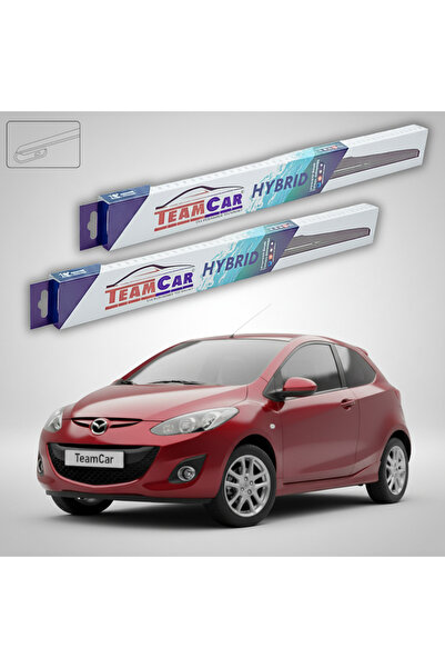 TEAMCAR Чистачки за предно стъкло Мазда 2 ДЕ Фейслифт 2010-2014 |   Преден хи...