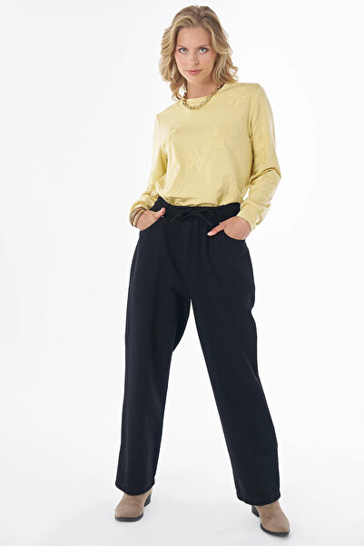 KYR Elastic Waist Pants Black
