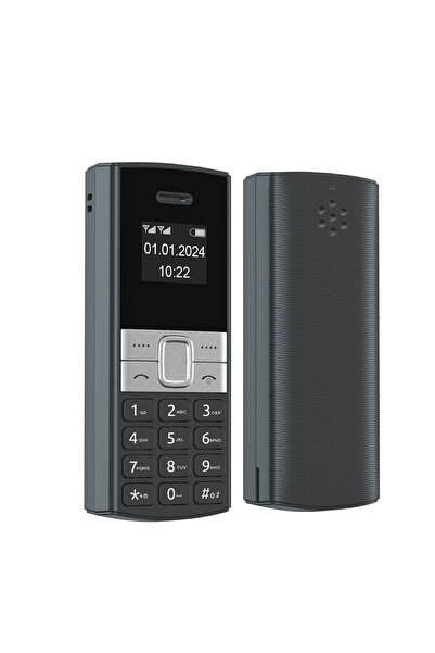 Choice هاتف محمول صغير جداً من نوع SERVO BM150 باللون الرمادي، يدعم شريحتي ات...
