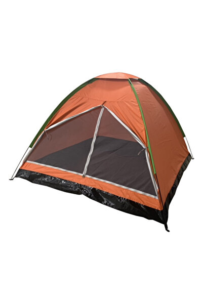 CAMP TEEPEE 4 Kişilik Manuel Kamp Çadırı Turuncu