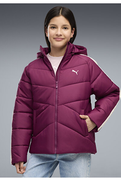 Puma Prešívaná detská prešívaná bunda T7 Quilted Full-Zip Puffer