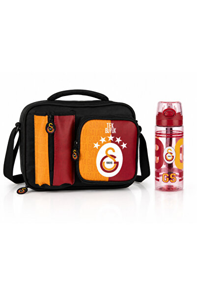 Galatasaray Licensed 2-Piece Nutrition Set – Lunchbox and Water Bottle Gs 190...