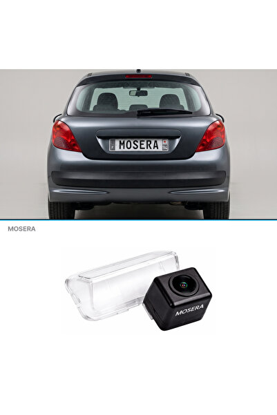 MOSERA Camera marsarier Peugeot 207 2008-2015, CVBS, NTSC, vedere nocturna, u...