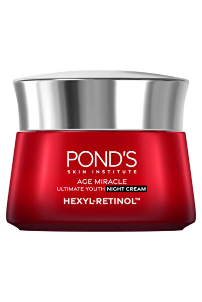 Ponds كريم ليلي بوندز إيج ميراكل للإشراقة الشبابية القصوى 50 جرام