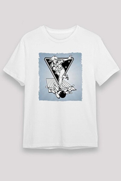 Darkhane Bowling White Unisex T-Shirt T-Shirt