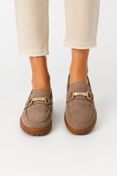Jagulep Orthopedic Suede Women's Casual Shoes Vi̇zon