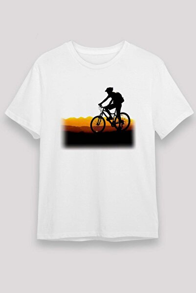 Darkhane تي شيرت أبيض للجنسين من Bicycle