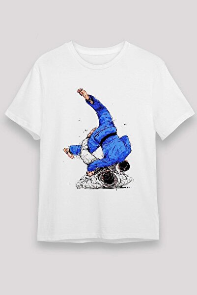 Darkhane Judo White Unisex T-Shirt T-Shirt