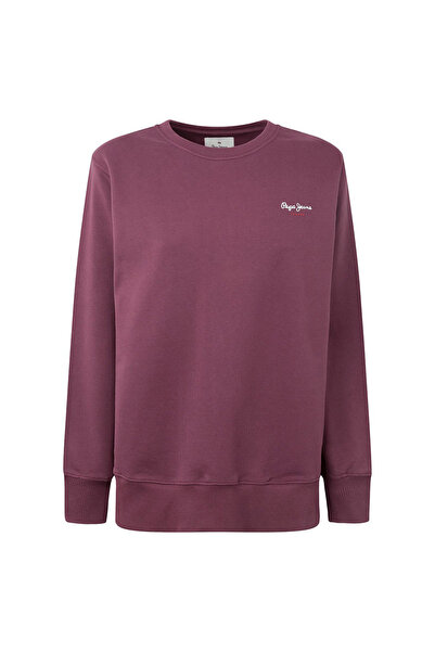 Pepe Jeans Γυναικείο Φούτερ Calista Crew με Βασικό Λογότυπο XS