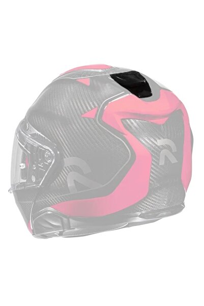 HJC RPHA91 KASK ARKA HAVALANDIRMA SEMI FLAT TITANIUM
