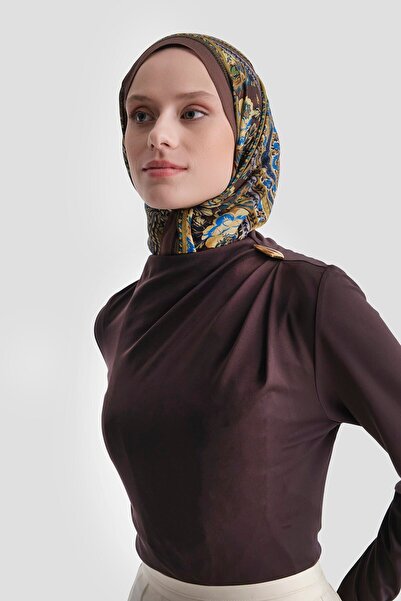 Armine Drape Badi Bitter Brown with Accessories