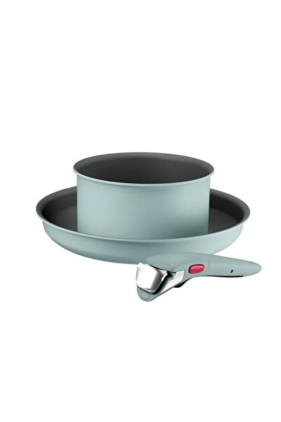 TEFAL Set de 3 piese Ingenio Halo L 8029053, strat antiaderent din titan, alu...