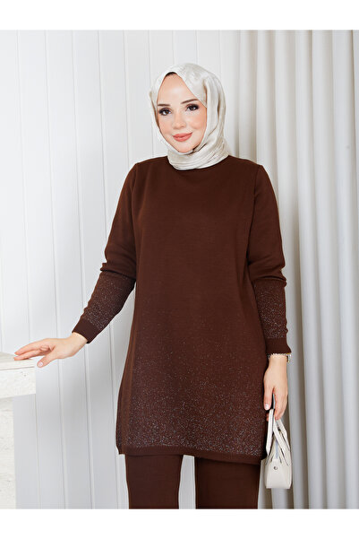 KAYA BUTİK Sim Dokunuşlu Knitwear Tunic